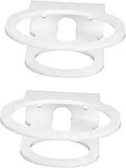 TEHAUX 1 Set Wall Mounted Speaker Rack Durable Acrylic Audio Shelf Holder for Mini Space Saving Design for Bedroom Garage with Strong Bearing Capacity