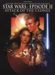 STAR WARS EPISODE II ATTACK OF THE CLONES PIANO SOLO MUSIC BOOK FROM MOVIE NEW