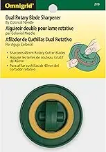 Dritz Omnigrid Rotary Cutter Dual Sharpener,Green