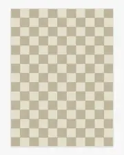 275' x 365' | Machine Washable Runner Rug | Kid & Pet Friendly | Indoor Rug | Jaque Checkered Stone Tufted Rug | Ruggable