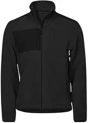 [Tee Jays] Mens Mountain Fleece Jacket (UK Size: S) (Black)