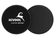 Hivool Exercise Core Sliders, 2 Dual Sided Gliding Discs NEW