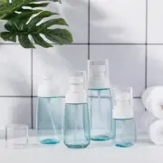 3 Pcs Sunscreen Spray Bottle Empty Perfume Bottles Plastic Travel