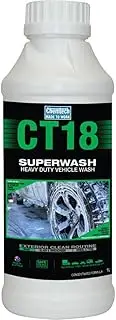 Chemtech CT18 Superwash Professional Formula Removes Dirt & Sparkling Finish for Suitable for Aluminium, Brass, Copper and Glass (Pack of 1, 1 Liter)