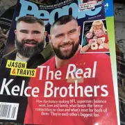People Magazine Jan 29th 2024 The Real Kelce Brothers,Travis , Selena Gomez P-2