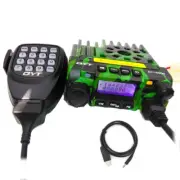 QYT KT8900 Car Mobile Radio 25W Dual Band UHF VHF 2 Way Radio with USB Cable