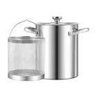 Deep Fryer Pot Stainless Steel with Basket Oil Deep Fry Pan for Frying Pasta