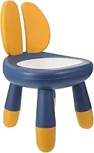 DOITOOL Friendly Cartoon Chair Lightweight Plastic Seat Preschooler's Stool Back Support Safe for Toddlers for School
