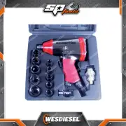 SP Tools Scorpion 1/2" Impact Wrench Kit - Incl Sockets Rattle Gun Air Fitting