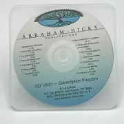 NEW 01/02/21 Abraham-Hicks / Esther Workshop CD Subscription Program
