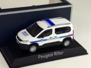 PEUGEOT RIFTER 2019 Police Municipale - 1/43 - NOREV