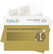 Glucosamine and Chondroitin Topical Patch by PatchAid (30-Day Supply) White