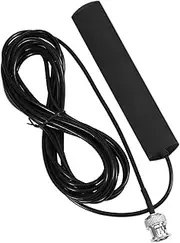 Bewinner 3 Meters / 9.8 ft Mobile Radio Antenna 30MHz -1200MHz Wideband Scanner Mobile Radio Antenna Glass Mount with w/BNC Connector Radio Antenna for Car Truck Motorcycle