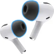 Premium Memory Foam Ear Tips for AirPods Pro | 3 Pairs | Replacement Buds | Foam Masters Version 3.0 (Medium - 3 Pairs, Black)