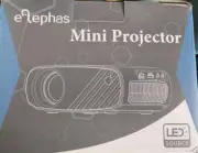 Mini Projector for iPhone ELEPHAS 2023 Upgraded 1080P Projector 8000L Portable
