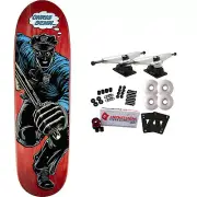 Powell Peralta Skateboard Complete Chris Senn Cop Red Old School Reissue