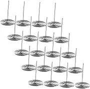 Mikinona Teapot Spout Strainers 20Pcs Tea Strainer Set Stainless Steel Filters Easy to Use and Maintain