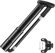 Hand Air Pump | Cycling Inflator Aluminum Alloy - 130psi Air Pump Tire Inflators, Portable High Pressure Cycling Supplies for Motorcycles, Bikes, Bicycles, Scooters