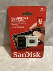 SanDisk 32gb Class 4 microSDHC Memory Card