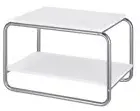 IKEA BAGGBODA side table, coffee table, living room, bedroom 71x50cm, white