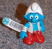 2002 Schleich Peyo Smurfs Techno Smurf Figure New With Tag