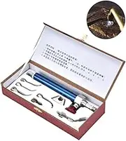 Goplus Jewelers Torch - Soplete Para Joyeria Propane & Oxygen Torch, 5 Tips, Repair Hose Kit, Mapp Gas, For Oxygen Cylinders & Ornaments Welding