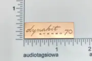 Dynaco Dynakit ST-70 Custom Engraved Mini Badge for Amplifier Face Solid Copper