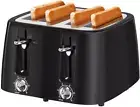 4 Slice Toaster Bagel Toaster Small Bake Toaster with 6 Browning Setting, Cancel