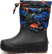 [BOGS] Unisex-Child Snow Shell Boots-Real Dino (Toddler/Little Big Kid)