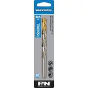 P&N Workshop Drill Bit HSS Tin Tipped 10.5mm
