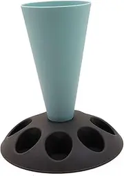 Piping Bag Stand, Pastry Bag Holder, Piping Holder with 8 Slots Nozzles, Plastic Pastry Stand for Cake Decorating Kit, Baking Accessories