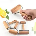 Dough Roller Non-slip Food Grade Wooden Pastry Pizza Roller Durable