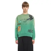 [KHOKI] KHOKI MAN GREEN SWEATSHIRTS Green