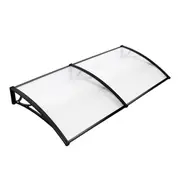 Instahut Window Door Awning Canopy 1mx2m Transpare