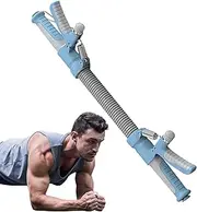 Arm Exerciser | 2 in 1 Chest Trainer Arm Exerciser,Forearm Strengthener Adjustable Resistance, Grip Strength Exercise Equipment Home Accessories for Upper Body Shoulder