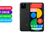 Google Pixel 5 5G (128GB, Just Black) Australian Stock - As New