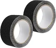 ULTECHNOVO Stair Treads Tape 2 Rolls Black Non Slip Tape for Steps Waterproof and