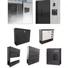 Wall Mount Mailbox Post Box Locking Mailbox for Office Magazines Newspapers