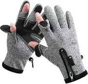 [KEYDUACU] Women's Men's Winter Gloves, Cold Weather Warm Gloves,Running,Hiking,Fishing,Hunting,Finger Touch Screen Gloves
