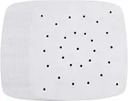 Air Fryer Parchment Paper Liners 200Pcs 21.5cm Square Perforated Parchment Papers for Air Fryer, Steaming Basket (White)