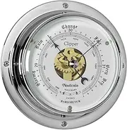 Clipper QuickFix Barometer, Chrome