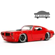 JADA BIGTIME MUSCLE 1972 PONTIAC FIREBIRD 1/24 DIECAST MODEL CAR RED 99582