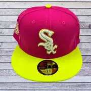 New Era Chicago White Sox 59FIFTY Fitted Hat Cap 2005 World Series Patch 7 3/4