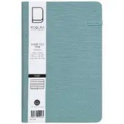 Modena A5 Linen Ruled Notebook Teal