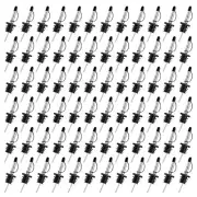 72Pack Pour Spouts - Liquor Bottle Pourers with Stoppers, Suitable for 3/4" B...