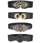Elastic Wide Belt Dress Decorative Belts For Women Dresses Wide Belts For Women