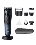 Series 7 Waterproof Beard Trimmer with 10 Barbering Tools & Accessories