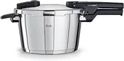 [Fissler] Vitaquick Pressure Cooker (4.5 L, Diameter 22 cm) Stainless Steel Pressure Cooker, 2 Cooking Levels, Made in Germany, Induction