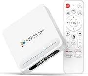 Android 14.0 TV Box 2025, LEFFOT H618 Plus 8K UHD Streaming Device for TV, 4GB RAM/128GB ROM, Smart TV Box with HDR10, 2.4G/5.8G Dual-Band WiFi 6, BT 5.0, Voice Control, Allwinner H618 Quad core A53