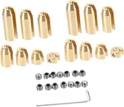 BESTYASH 1Set Motorcycle Copper Balance Weights Kit Reusable Weights Refill for Optimal Weight Distribution Enhanced Stability and Easy Installation for Super